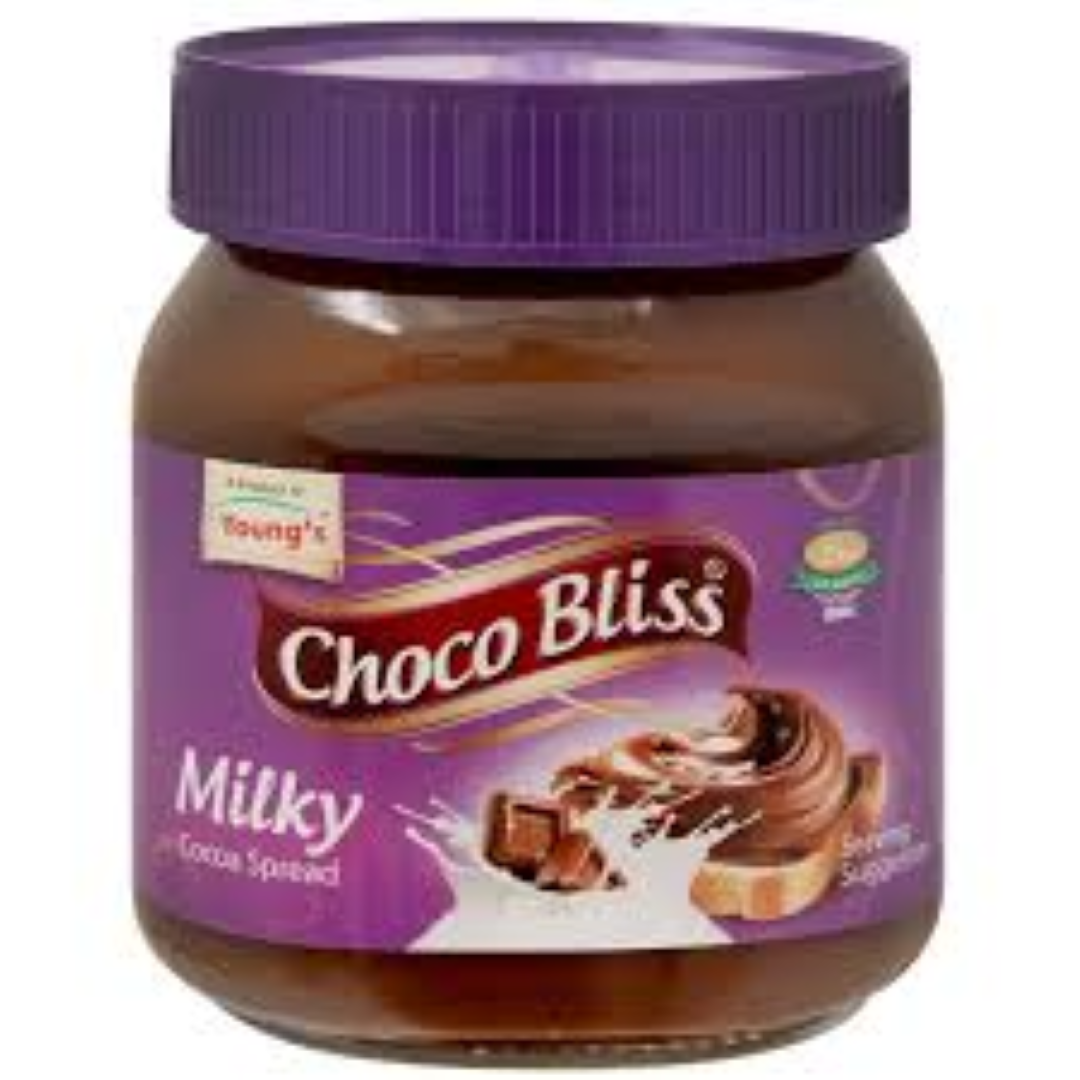 YOUNGS CHOCOBLISS MILKY COCOA SPREAD 350G